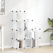 Organizzatore Portaoggetti con 9 Cubi Trasparenti in PP cod mxl 42671