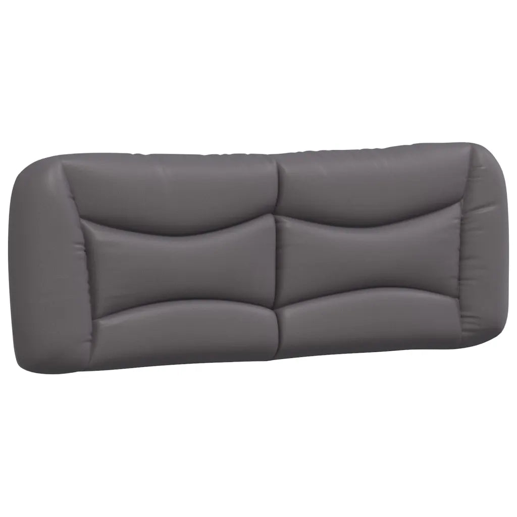 Cuscino Testiera Hvar Grigio 120 cm in Similpelle CFW6768099