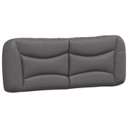 Cuscino Testiera Hvar Grigio 120 cm in Similpelle CFW6768099