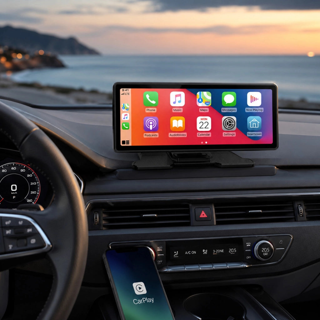DISPLAY TOUCH DA APPOGGIO PORTATILE 10,26" CARPLAY ANDROID AUTO WIRELESS AS08965