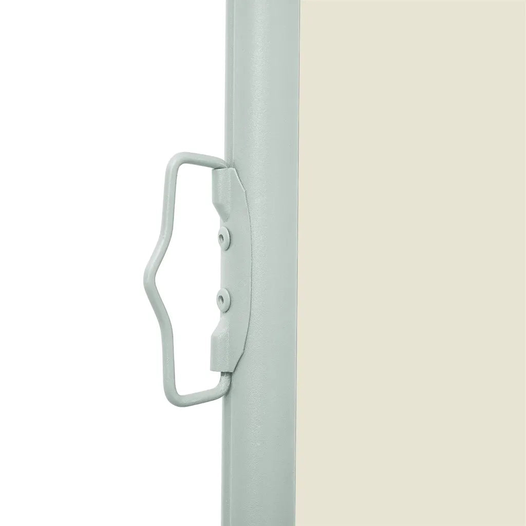 Tenda da Sole Laterale Retrattile 117x314 cm Crema 45360