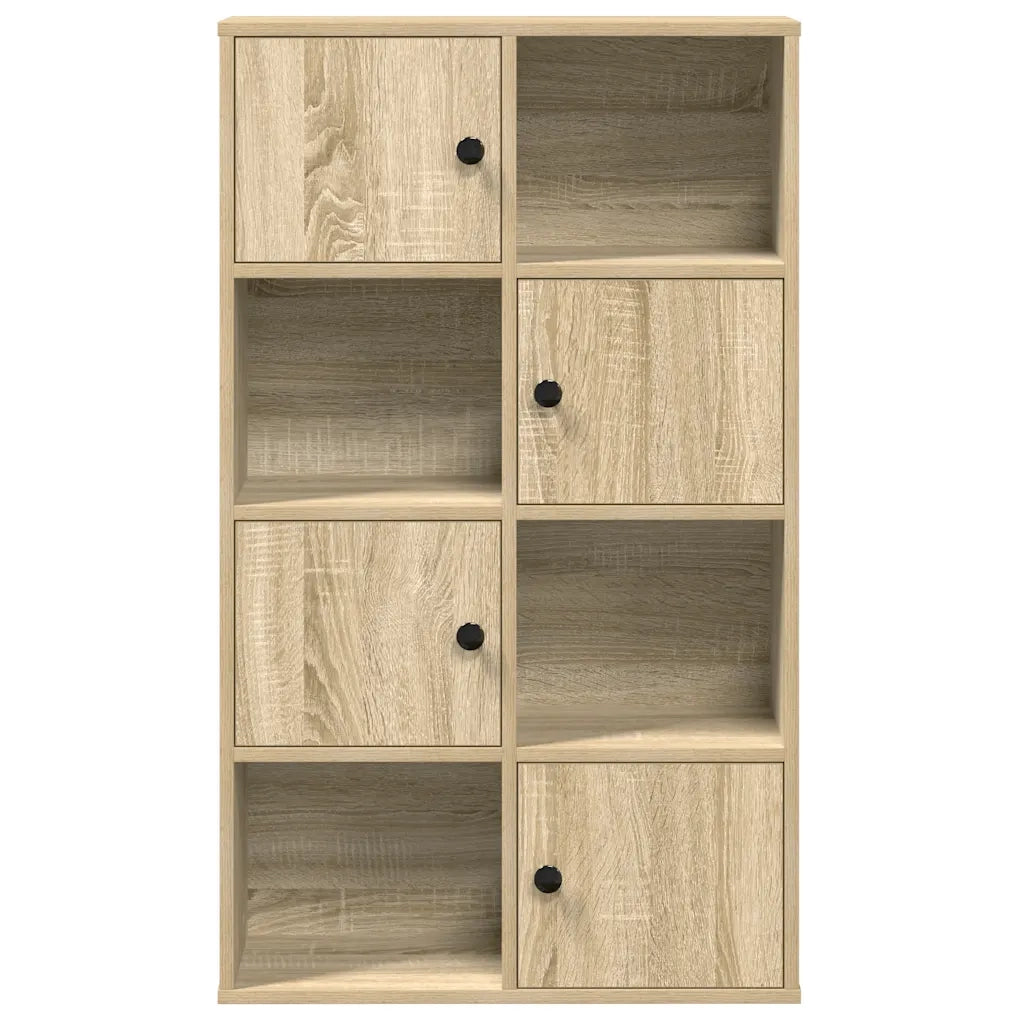 Libreria Rovere Sonoma 60x24x101,5 cm in Legno Multistrato 860393