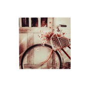 Stampa su vetro da parete cycle 70x70 cm design moderno | Duzzle