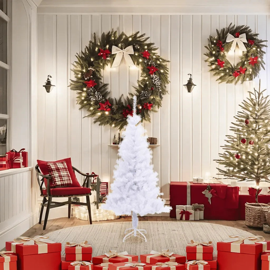 Albero di Natale | Decorazioni natalizie Artificiale con Supporto 120 cm 230 Rami