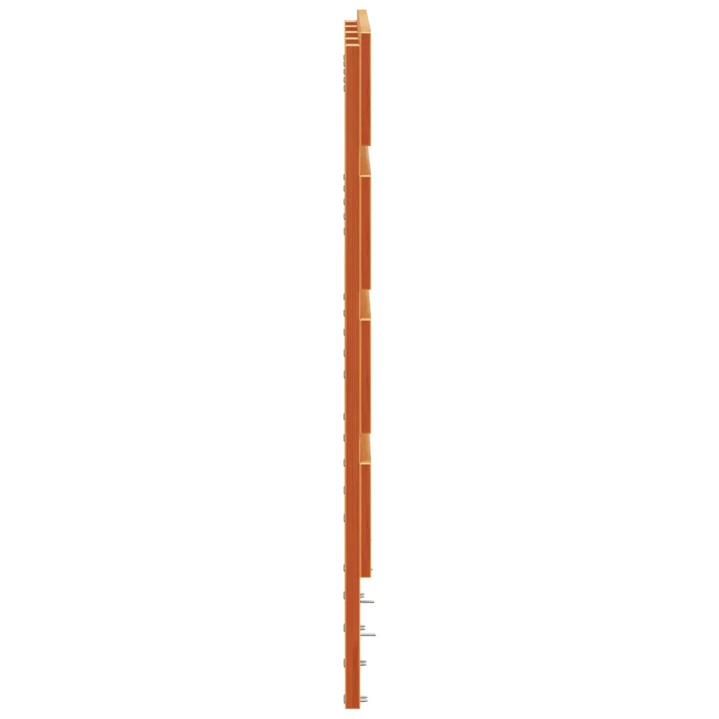 Testiera | Testata Marrone Cera 150 cm in Legno Massello di Pino