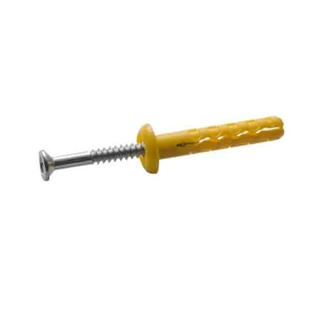 TASSELLO A PERCUSSIONE DEVIL GIALLO Ø 6x38 mm - 200 pezzi- AKIFIX