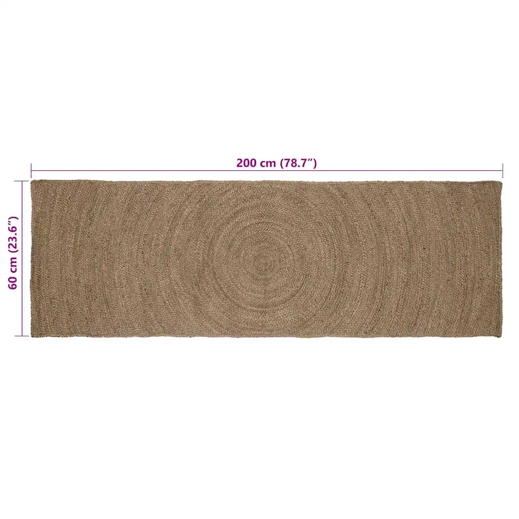 Tappeti per area Grigio 60 x 200 cm Juta 42010530