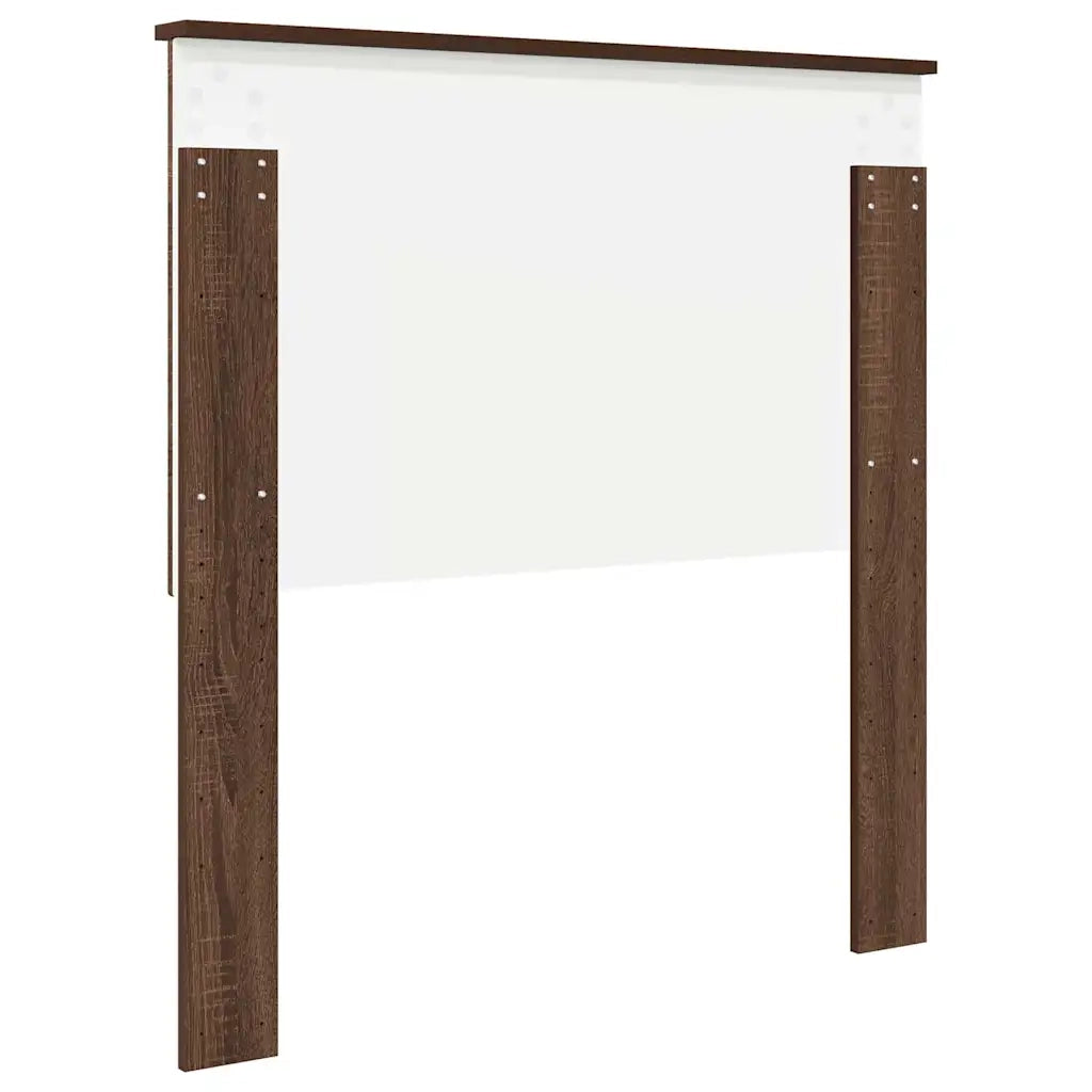 Testiera-Testata-Testiera Decorativa Rovere Marrone 90 cm Legno multistrato 164518