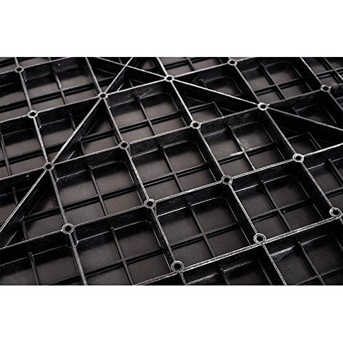 Piatto doccia ultra slim, in smc effetto pietra antracite nero h 2,6cm Sicena Plaget Antracite,70x120 cm