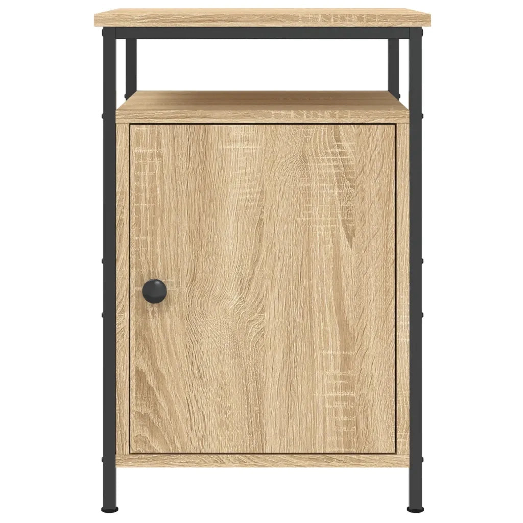 Comodino | Armadio da Notte | Mobiletto da notte Rovere Sonoma 40x42x60 cm in Legno Multistrato