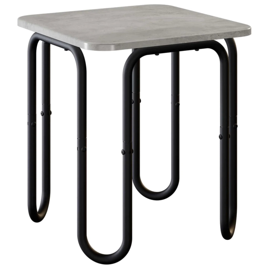 Tavolino da salotto Grigio Cemento 40 x 40 x 45 cm 8007704