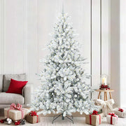 Albero di Natale Artificiale con Rami Pieghevoli Bianco 240 cm 3397747