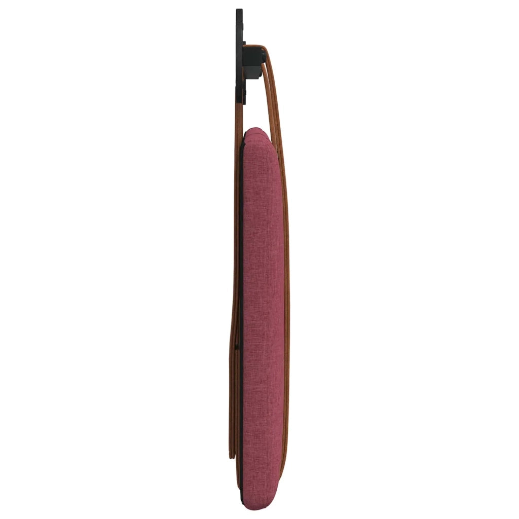 Testiera sospesa Rosso Vino PU Antico