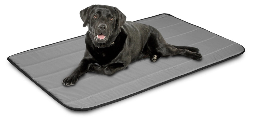 AIO FACTORY 100x70 cm Tappetino per cuccia per cani impermeabile grigio