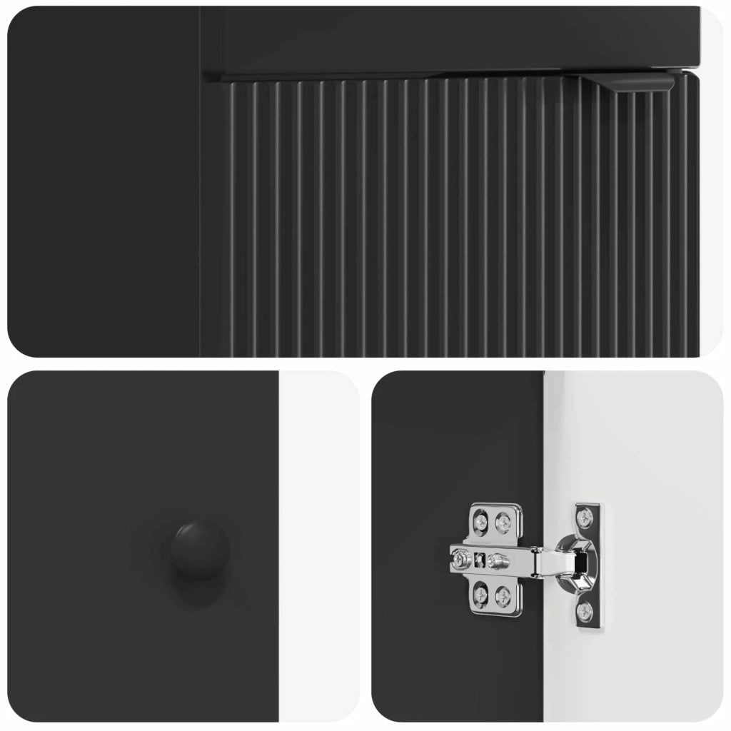 Mobile da bagno con lavabo Nero 42 x 40 x 84,5 cm