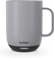 Tazza da caffè a controllo app con riscaldamento e regolazione di temperatura - 414 ml termos da carica con display LED e lunga durata della batteria