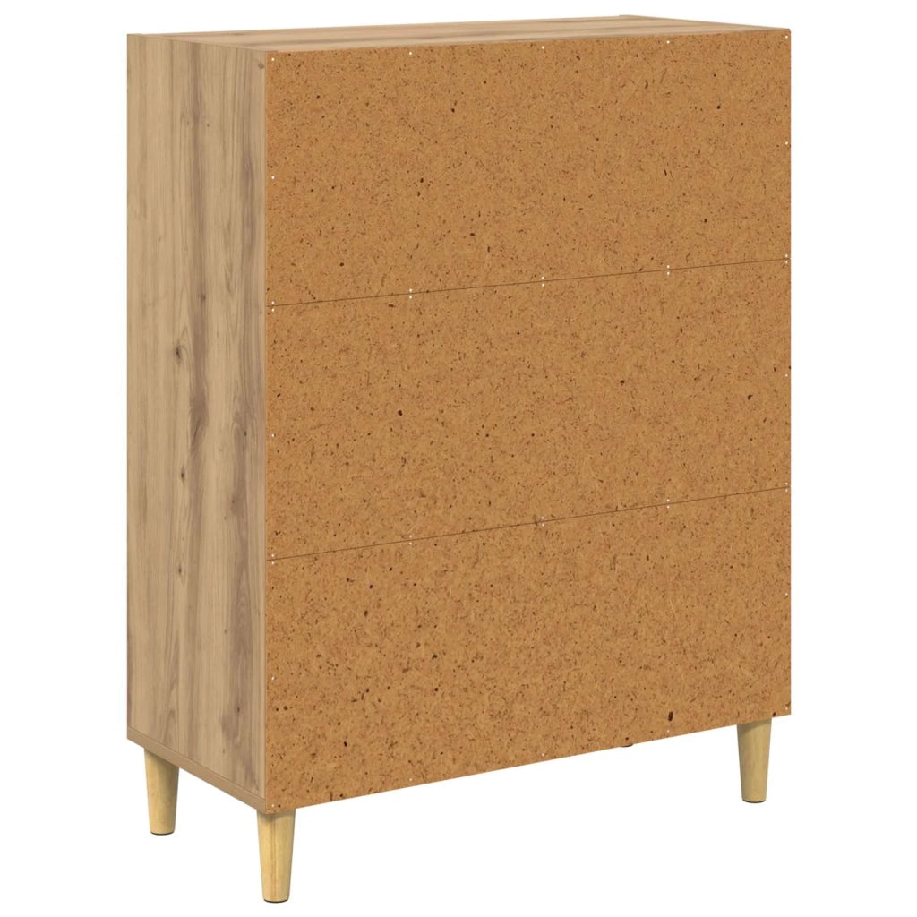Credenza | Madia | Buffet da pranzo | Armadio da pranzo Rovere artigianale 69,5 x 32,5 x 90 cm
