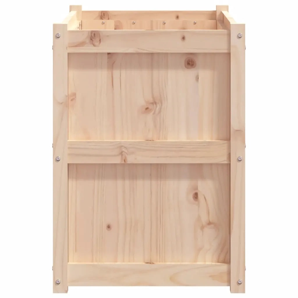 Fioriera da Giardino-Vaso da Esterno 90x50x70 cm in Legno Massello di Pino