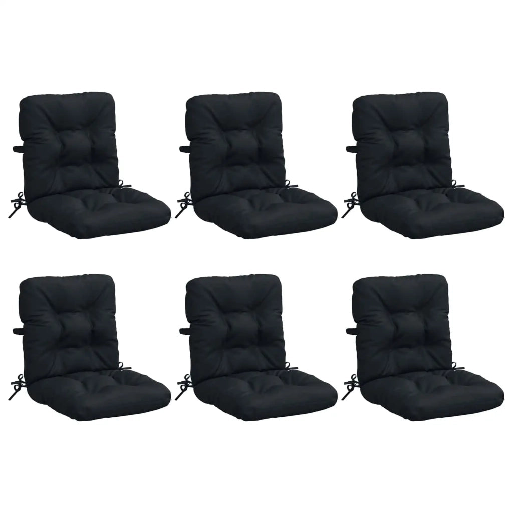 Cuscini per Sedia Alta in 6 Pezzi VIANEN 6 pcs 100% Poliestere 953802