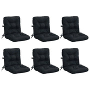 Cuscini per Sedia Alta in 6 Pezzi VIANEN 6 pcs 100% Poliestere 953802
