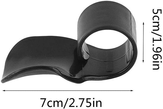 Manubrio con controllo di velocità per moto con protezione per le manopole e sistema di blocco antislip