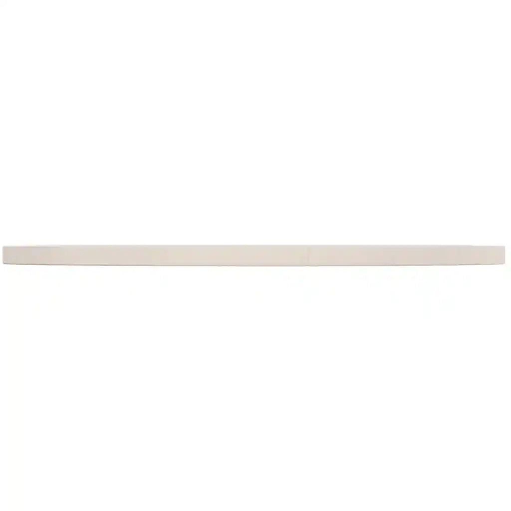 Piano Tavolo Rotondo Bianco Ã˜70x3 cm in Legno Massello di Pino