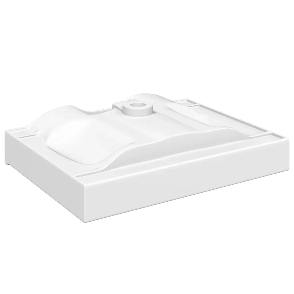 Lavello Bianco in Ceramica di Lusso con Foro Rubinetto 60x46 cm cod mxl 48808