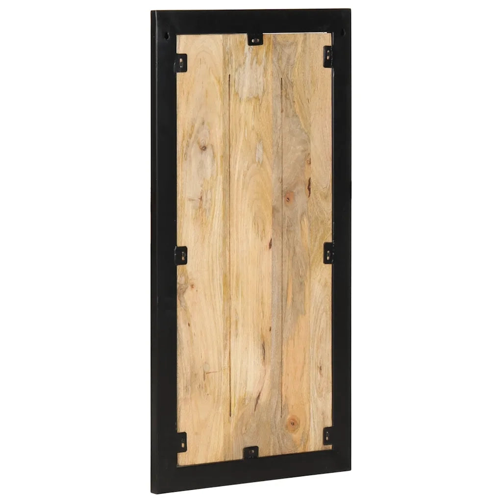 Appendiabiti 40x2x80 cm in Legno Massello Grezzo di Mango 4015939