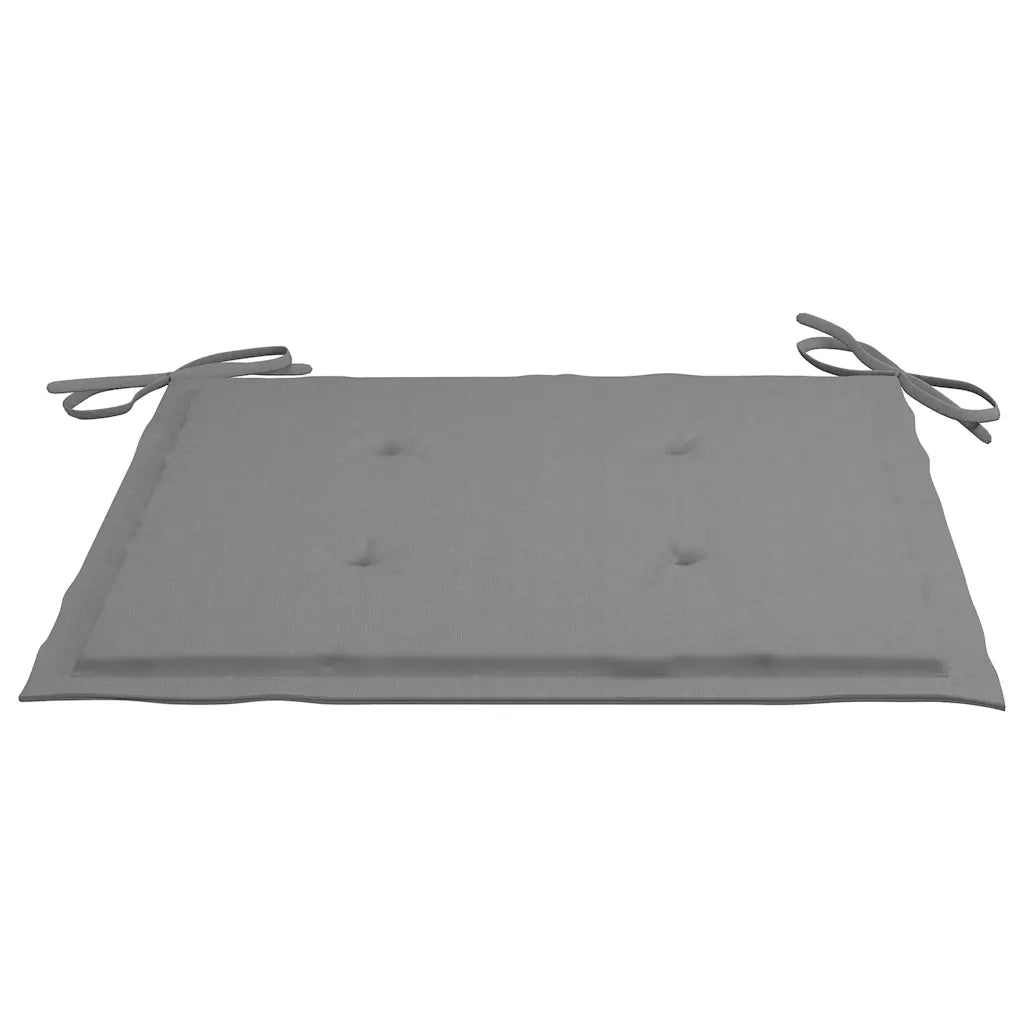 Sedie da Giardino Pieghevoli con Cuscini 8 pz Massello di Teak cod mxl 72171