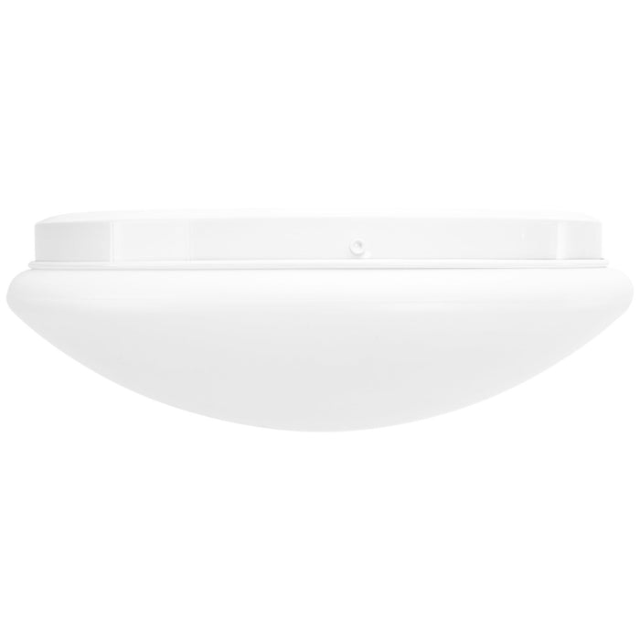 Lampada Plafon 33cm Rotonda Soffitto 18w APP756-1C Bianca