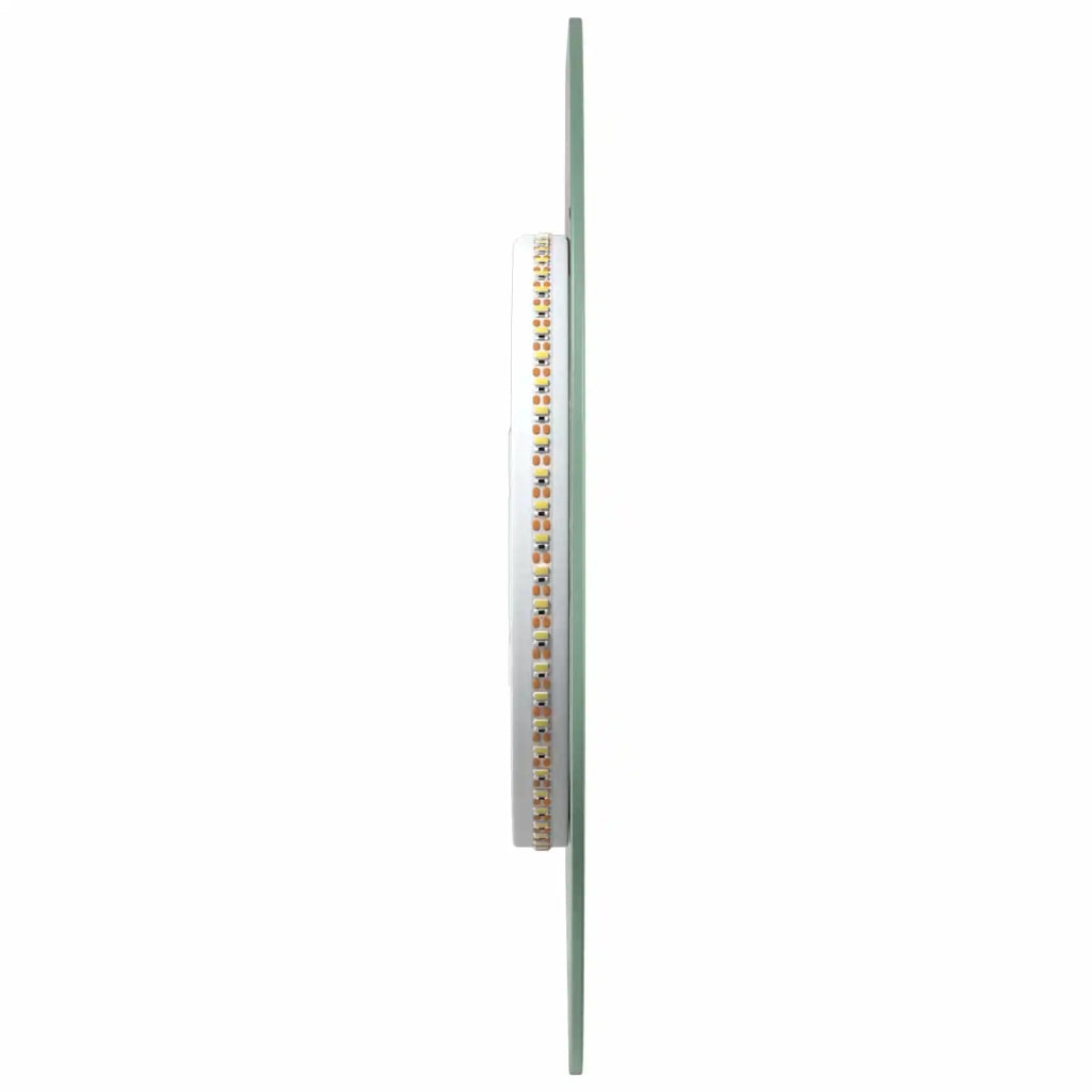 Specchio da bagno LED Trasparente Ø 40 cm vetro temperato 42045845