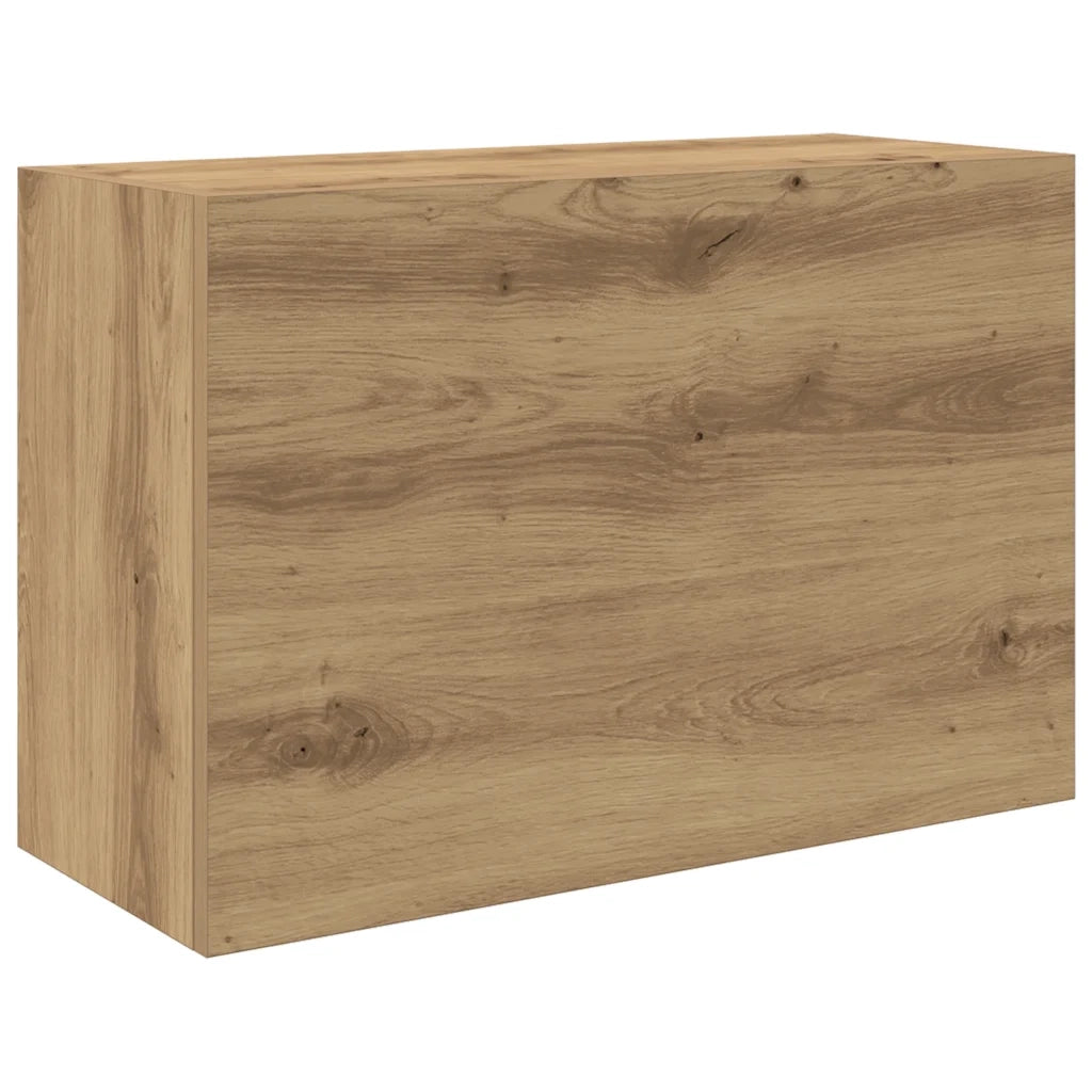 Mobiletto da Bagno Rovere Artigianale 60x25x40 cm Truciolato 860075