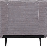 Poltrona Letto 2 in 1 Singola, Schienale Regolabile su 3 Livelli e Imbottito, Struttura in Legno e Acciaio