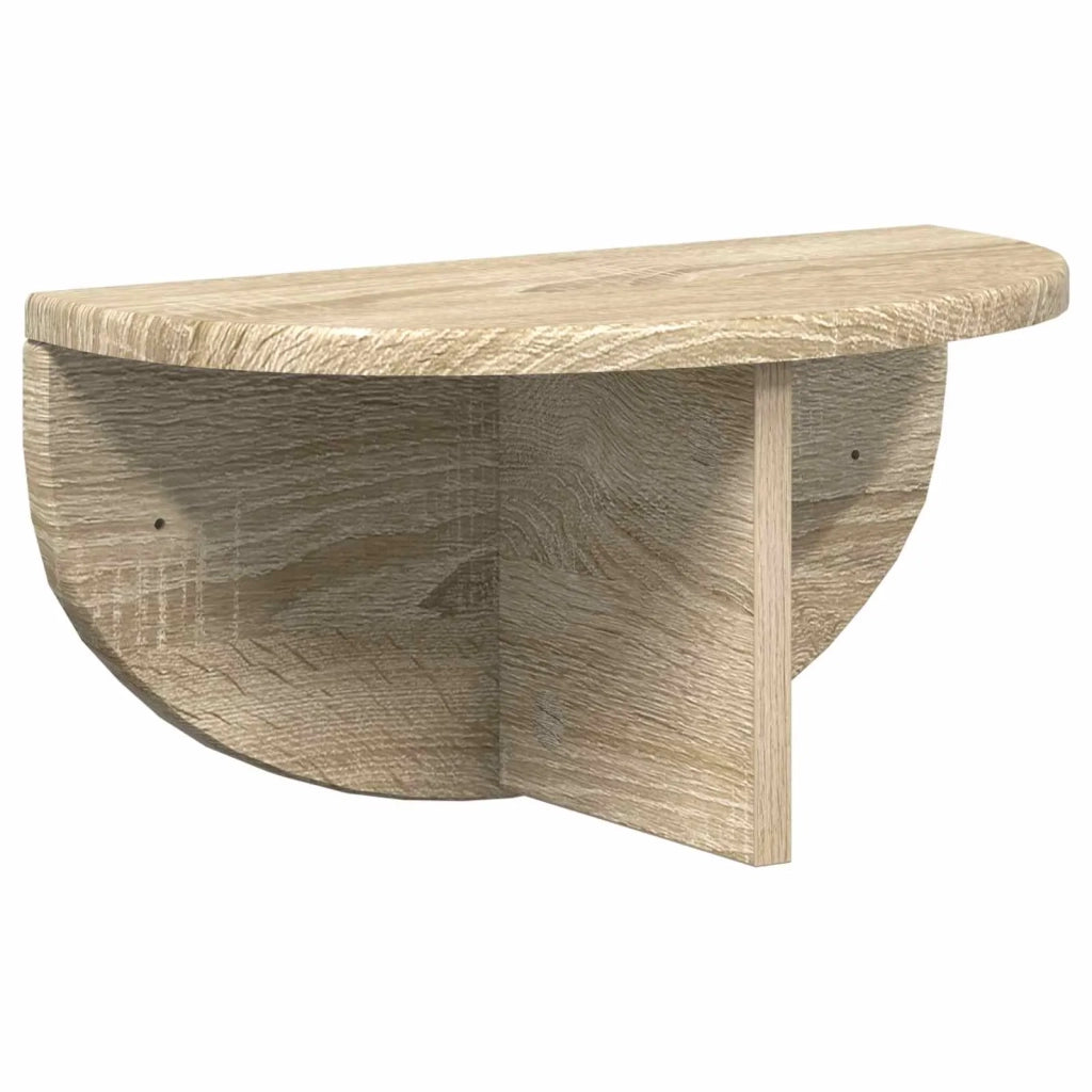 Scaffale da parete 2 pcs Rovere Sonoma 38 x 19 x 19 cm