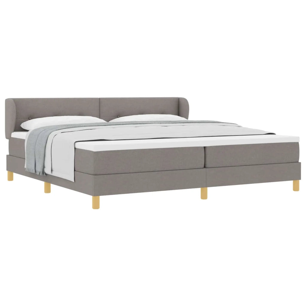 Letto a molle con materasso Talpa 200 x 200 cm Tessuto 3340238