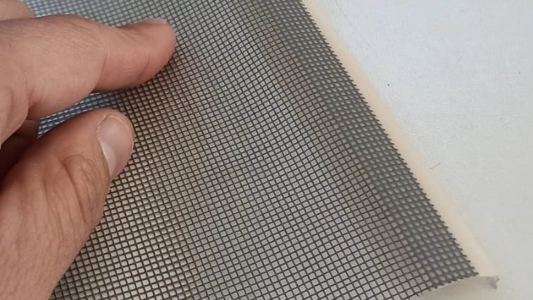 Rete zanzariere Laterale ricambio in Kit 160 x 250 universale con tasca per porte e finestre