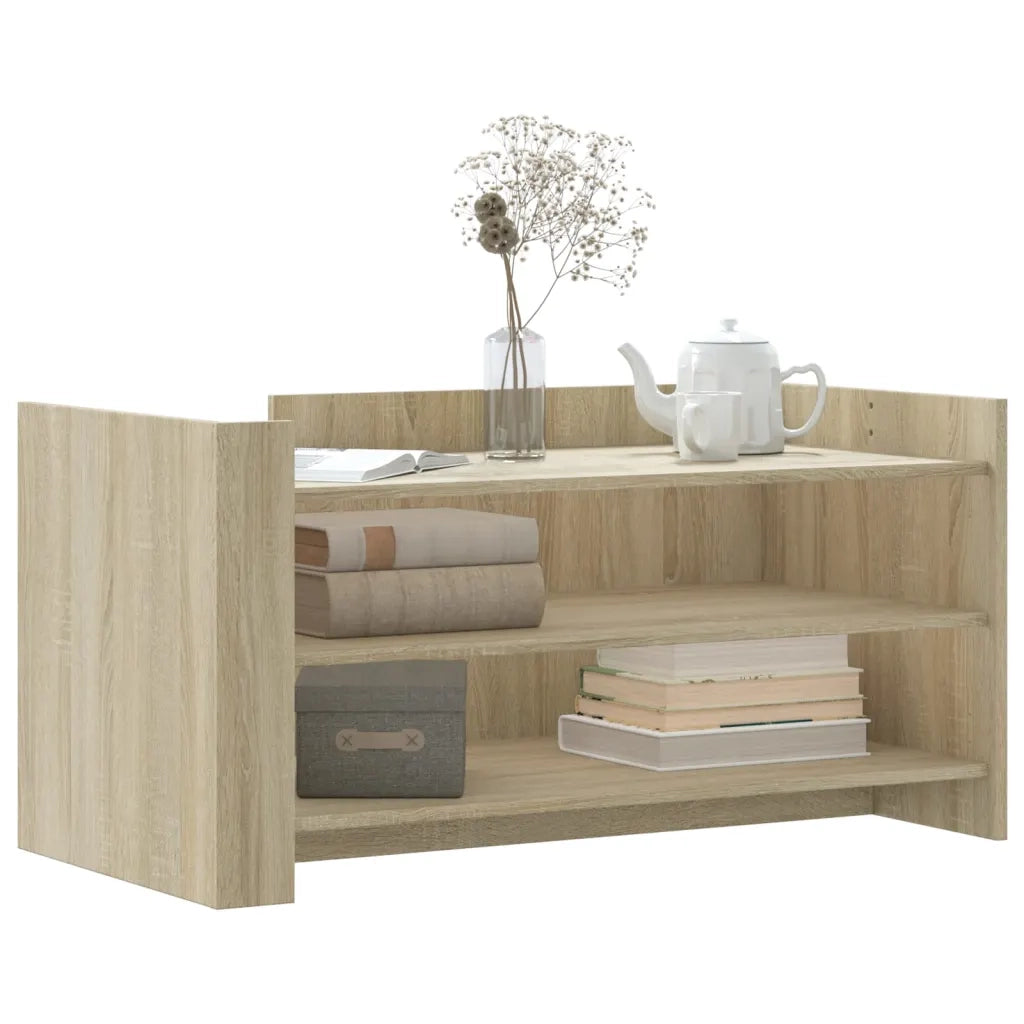 Tavolino Salotto Rovere Sonoma 100x50x50cm in Legno Multistrato 848348