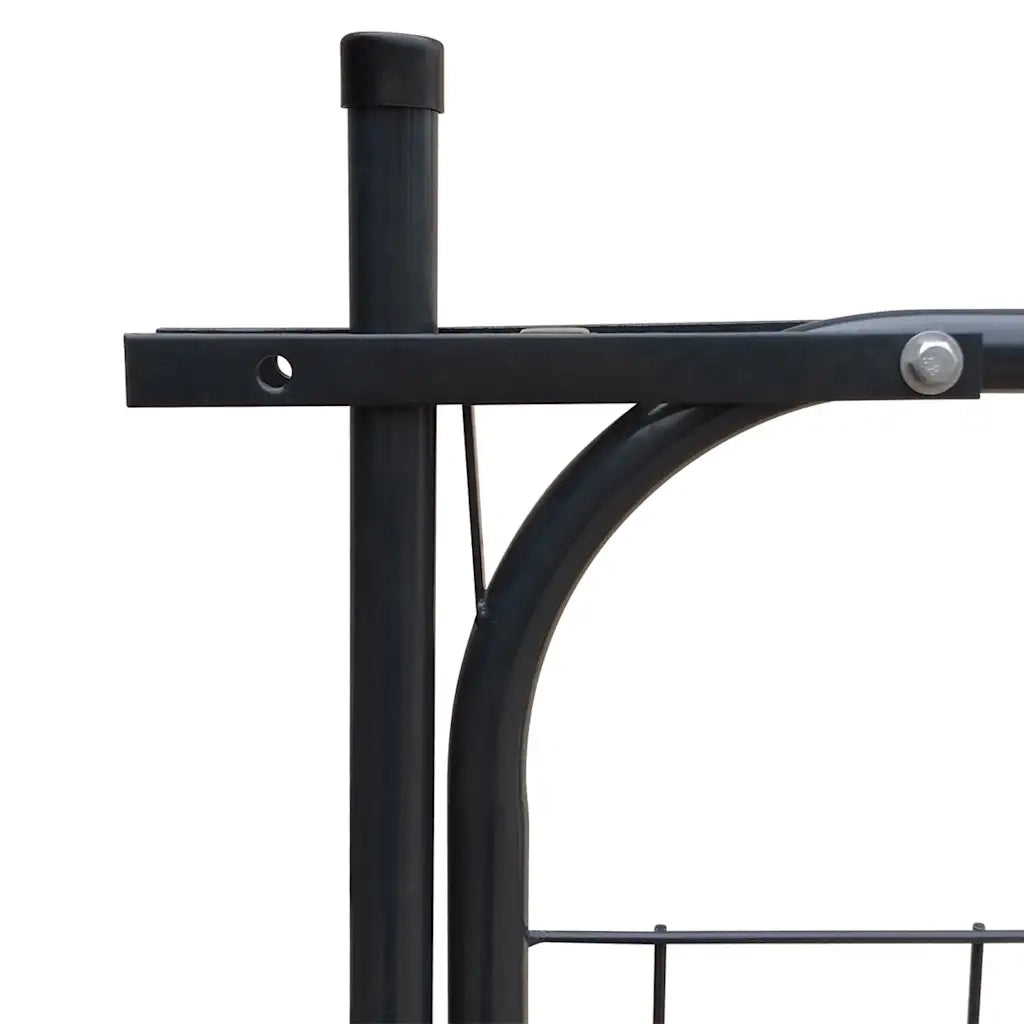 Cancello per Recinzione da Giardino 100x100 cm Antracite CFW5213201