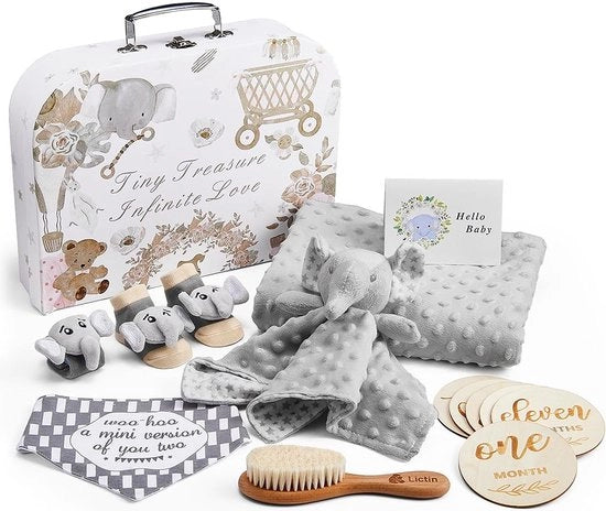 Bambina o Bambino di Lusso - Mandata di Nascita - Regalo per la Maternità - Ragazza o Ragazzo - Bianco