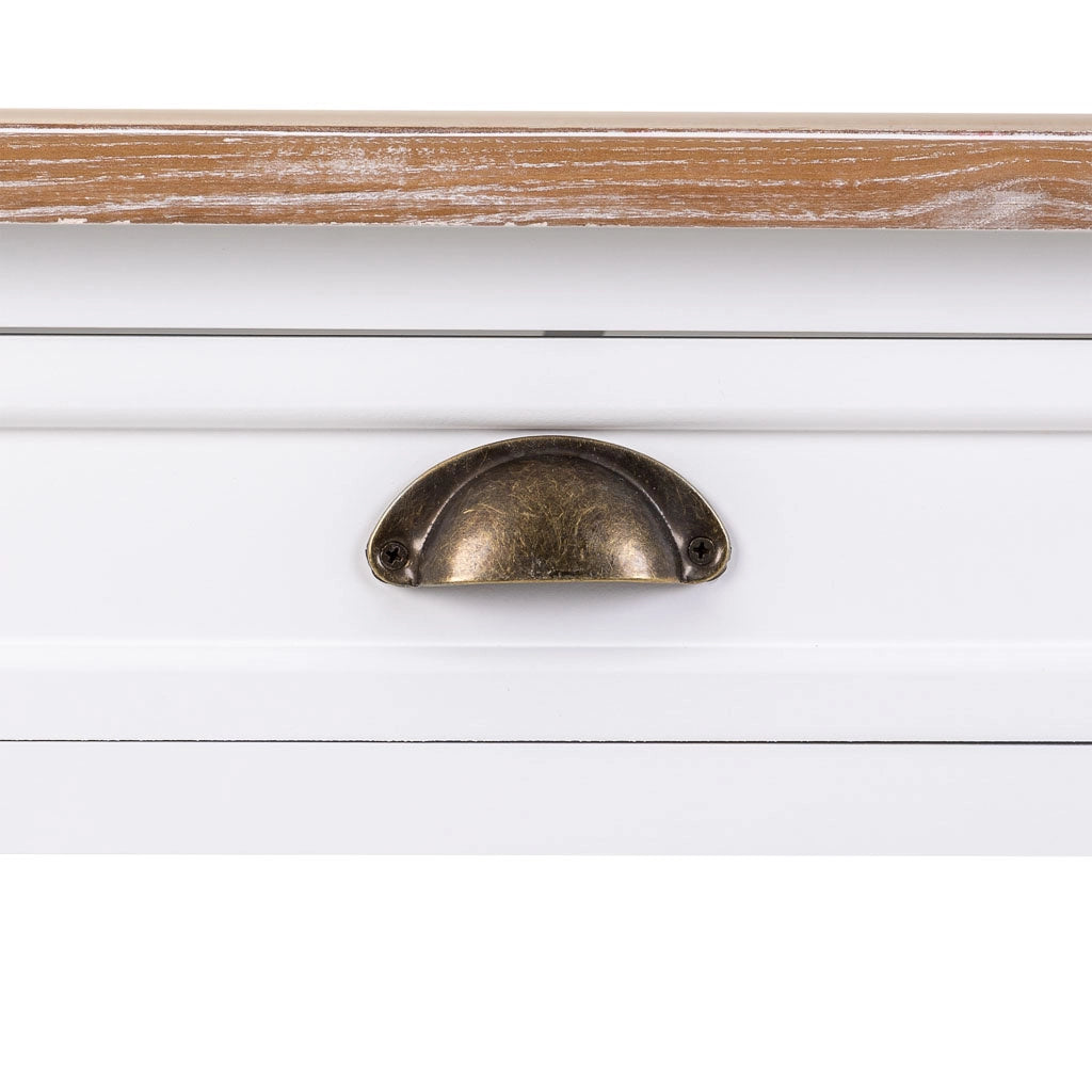 Tavolo in legno bianco 150x80x78h