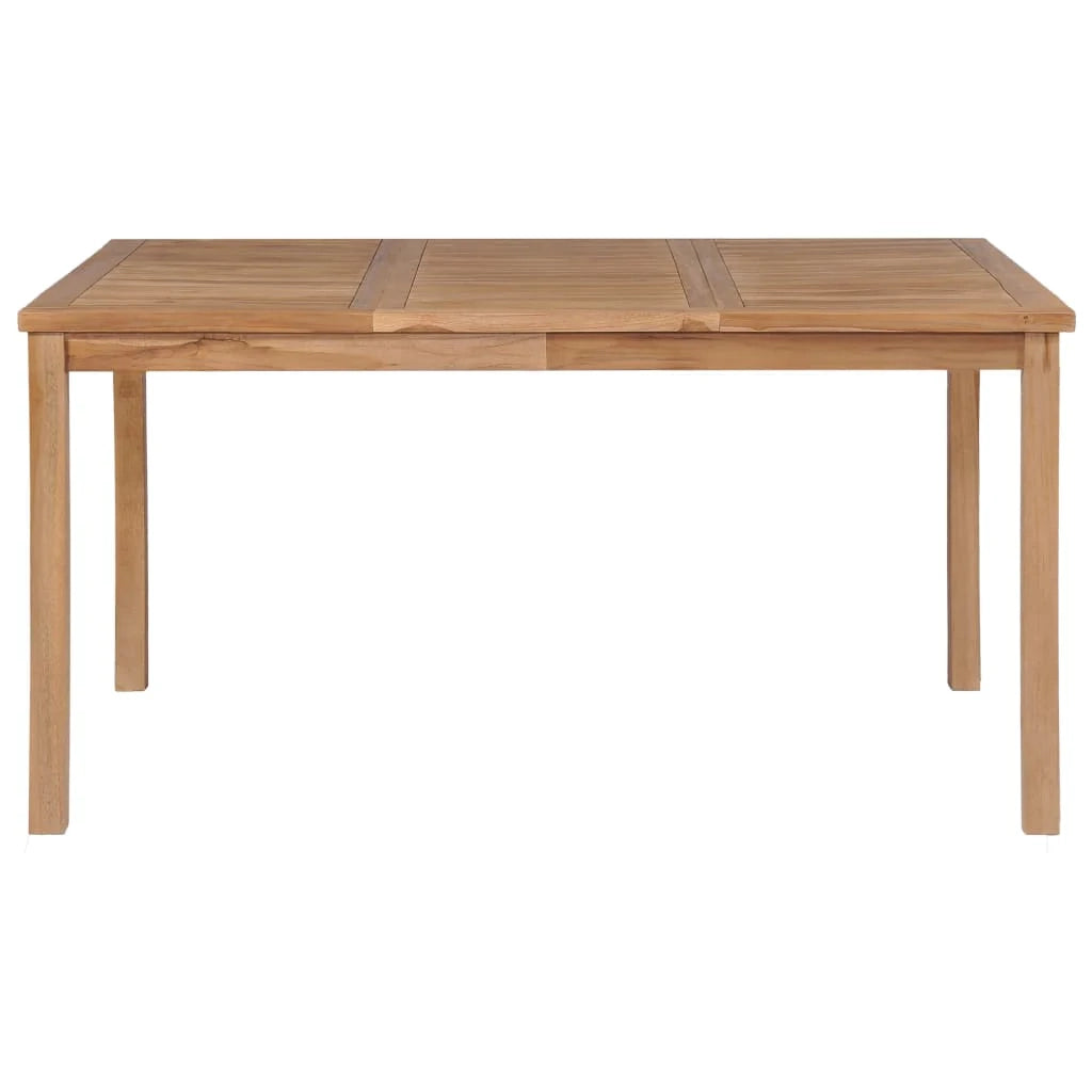 Set da pranzo da giardino per esterni da 7 pezzi in legno massello di teak 02_0013946