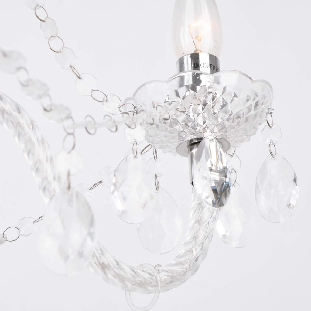 LÚZETE - LAMPADA DA SOFFITTO A 3 LUCI LIONETTA TRASPARENTE