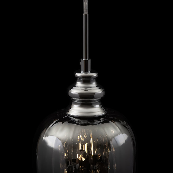 Lampada pendente Pendant in Metallo Blues Nickel