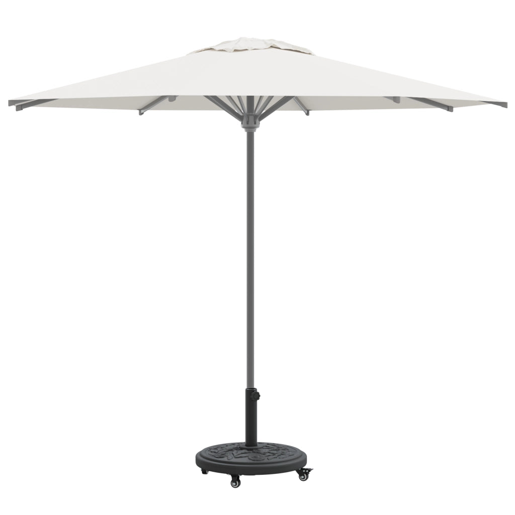 Base per parasol con ruote per pali Ã˜38-48 mm 13 kg Rotonda