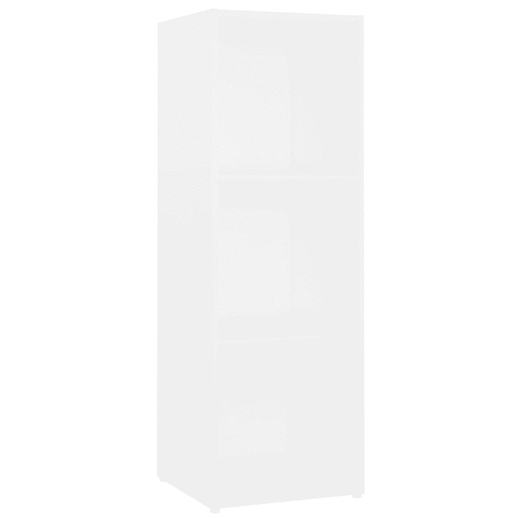 Mobili TV 2 pz Bianchi 107x35x37 cm in Truciolato cod mxl 17584