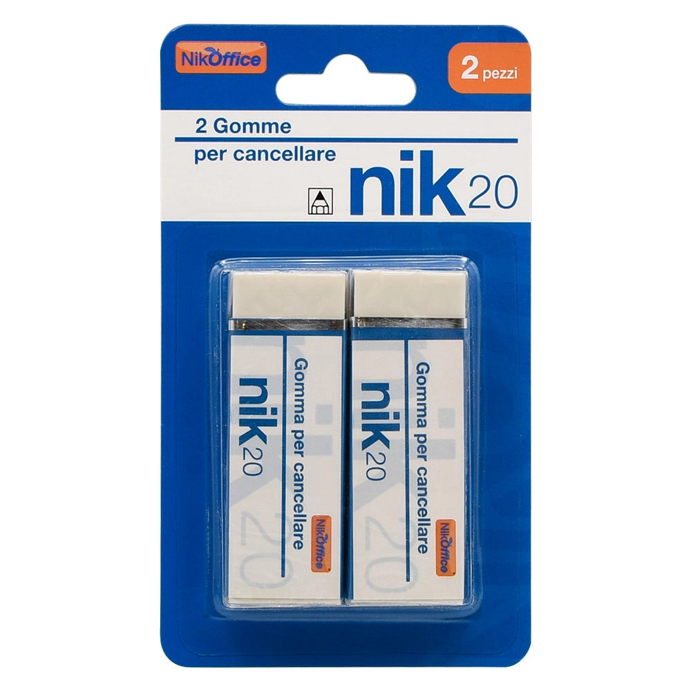 Gomma Cancellante 24 Blister da 2 Pezzi
