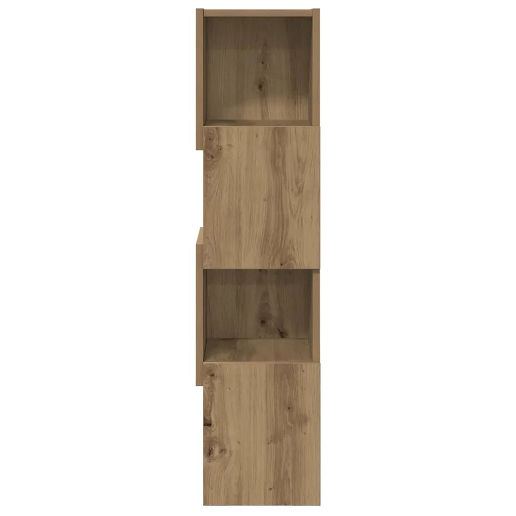 Mobile angolare Rovere artigianale 25,5x25x102cm