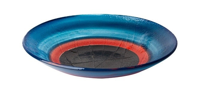Piatto Fondo Pasta da Tavola in Vetro Eclissi bowl 25 cm