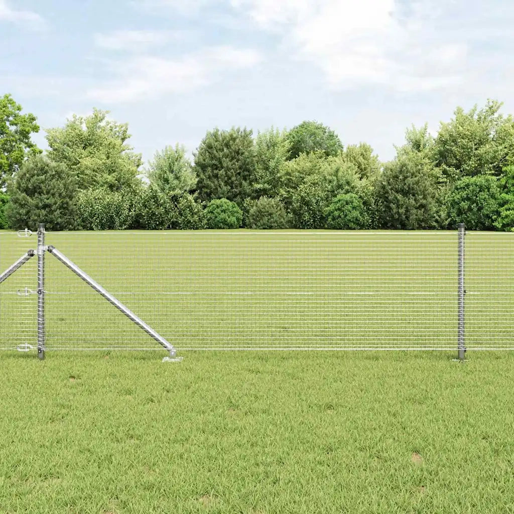 Palo della recinzione Argento 50 x 0,4 m (mesh 19 x 19 mm)
