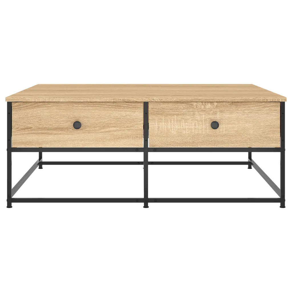 Tavolino da salotto | Tavolino da caff¨¨ | Tavolino da Soggiorno Rovere Sonoma 100x99x40cm Legno Multistrato
